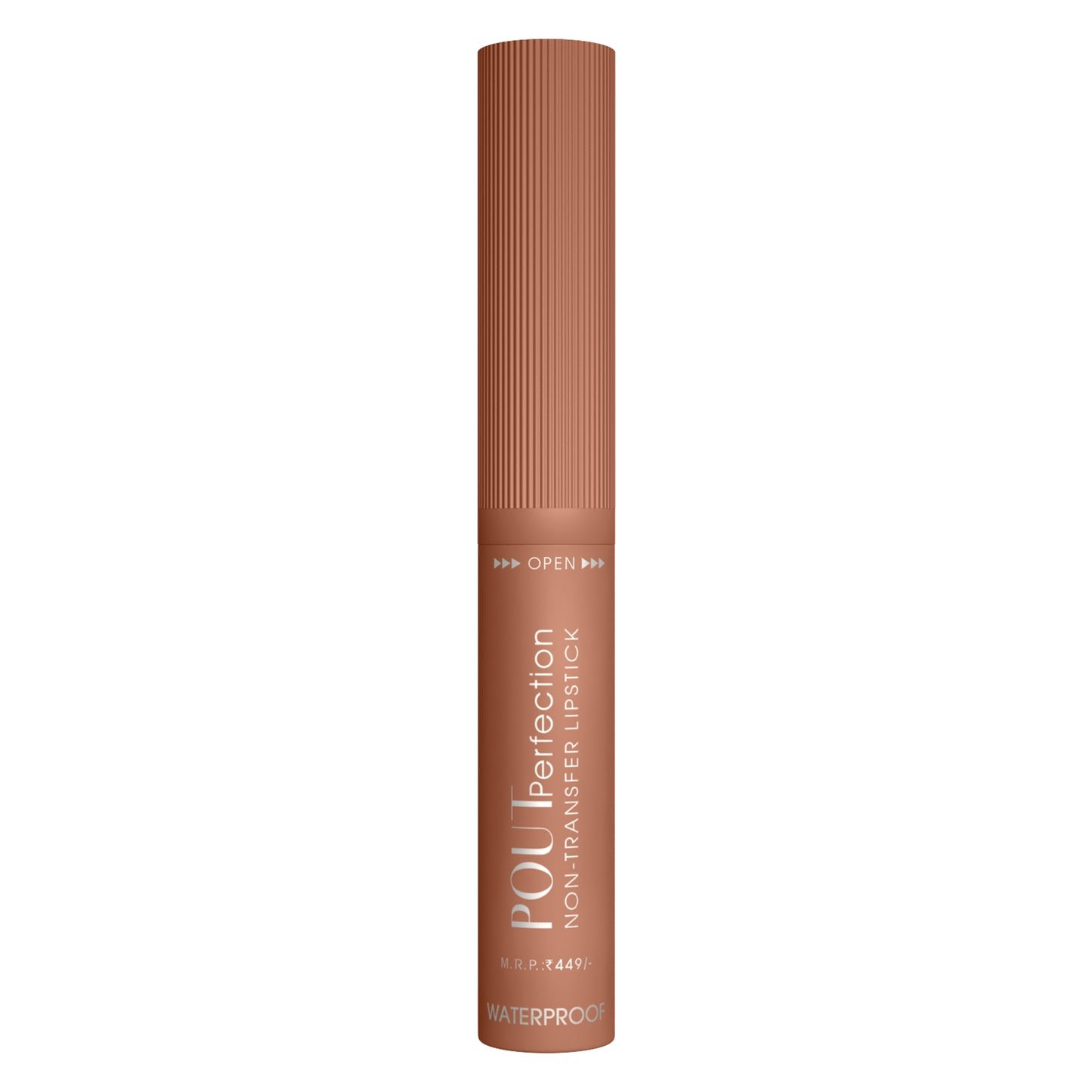 Beauty Berry Pout Perfection Non Transfer Lipstick | Caramel Nude - Image 2