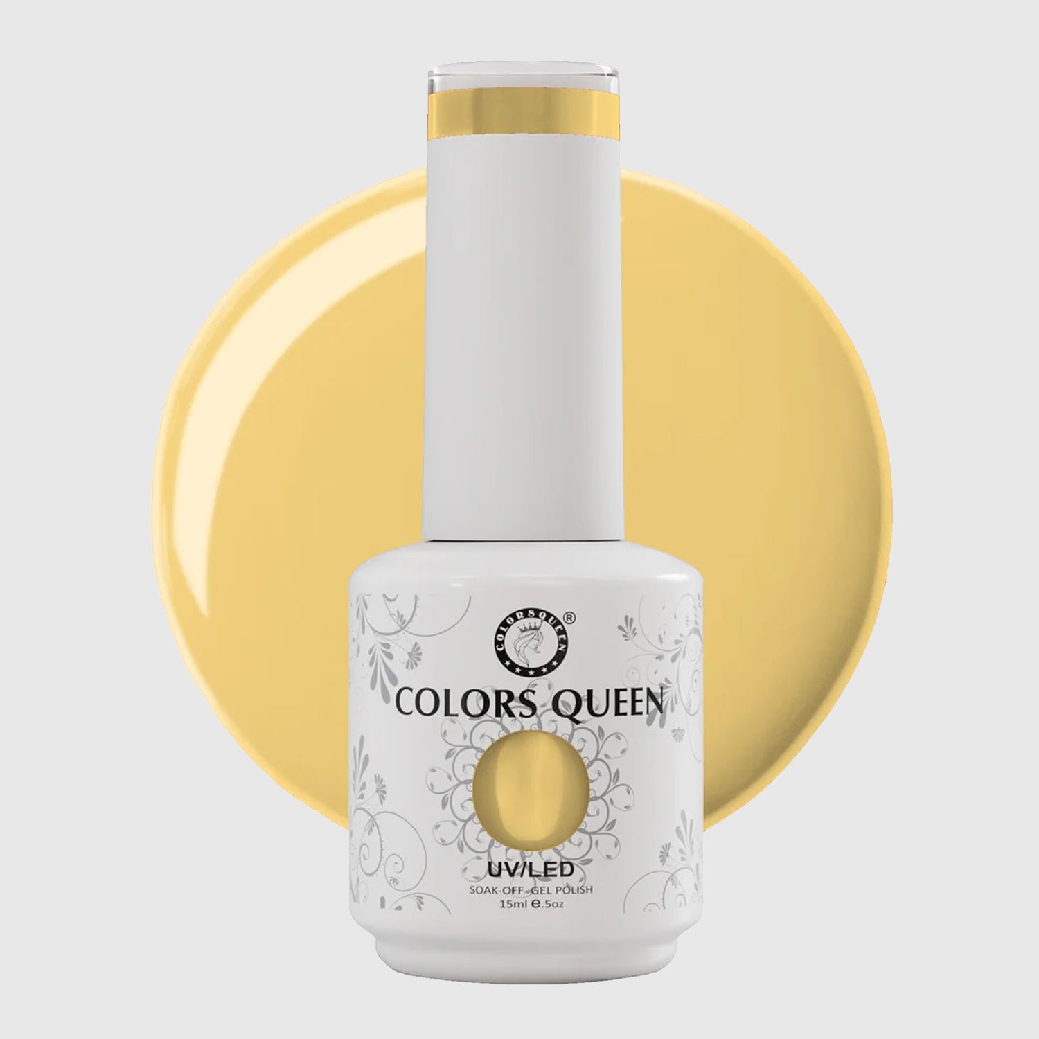 Colors Queen UV LED Soak-Off Gel Nail Paint | Professional Long-Lasting Formula (15ml) | 186