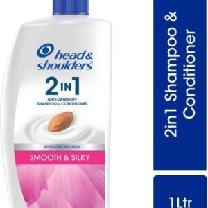 Head & Shoulders 2 in 1 Smooth & Silky Anti-Dandruff Shampoo + Conditioner 1 Litre