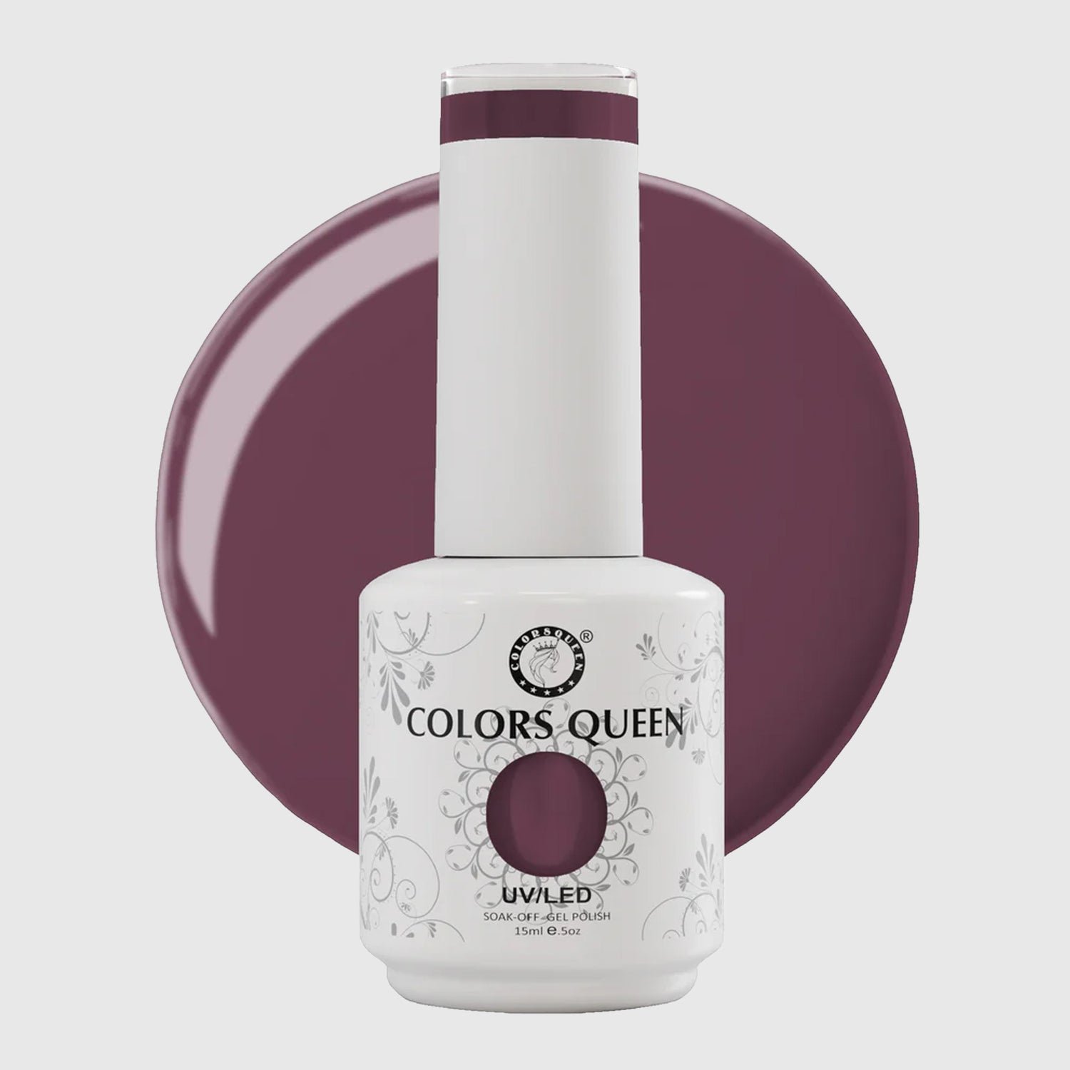 Colors Queen UV LED Soak-Off Gel Nail Paint | Professional Long-Lasting Formula (15ml) | 207