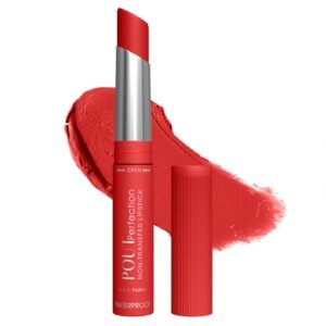 Beauty Berry Pout Perfection Non Transfer Lipstick | Fiery Red