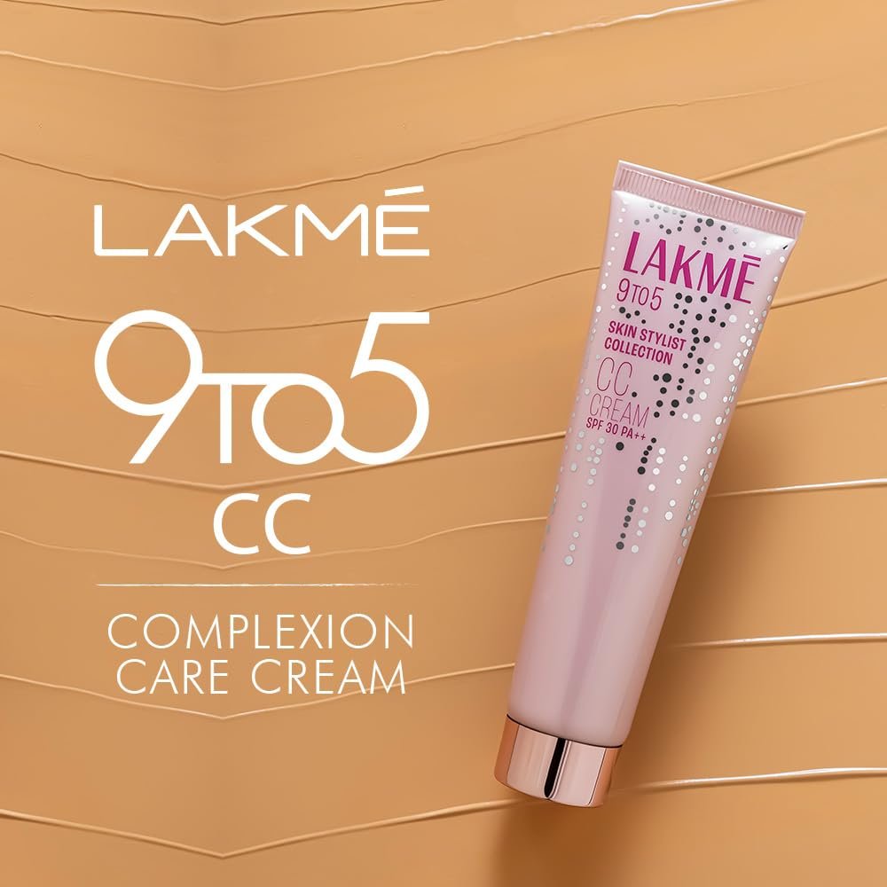 Lakme 9 to 5 CC Cream Bronze | SPF 30 PA++ | 30 g - Image 4