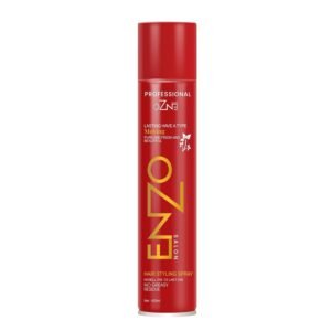 Enzo Hair Spray 420 ML | Strong Hold Styling Spray | Long Lasting Finish | Pack of 1