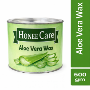 Honee Care Aloe Vera Wax | Gentle Hair Removal Wax with Aloe Vera | For Smooth & Soothing Skin | 500 gm