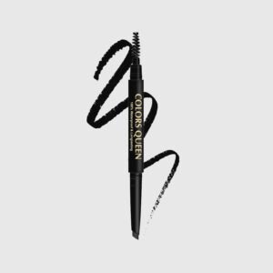 Colors Queen Black Eyebrow Pencil | Waterproof & Long-Lasting | 0.4 g