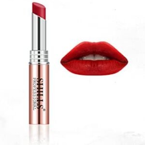 Shills Professional Velvety Touch Non-Transfer Matte Lipstick | Long-Lasting Smooth Matte Finish | Shade 01