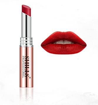 Shills Professional Velvety Touch Non-Transfer Matte Lipstick | Long-Lasting Smooth Matte Finish | Shade 01