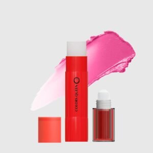 Colors Queen 2 in 1Lip Oil & Balm Duo for Soft, Smooth & Nourished Lips | Strawberry