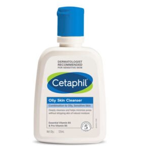 Cetaphil Oily Skin Cleanser for Combination to Oily Skin | face Wash | 125 ml
