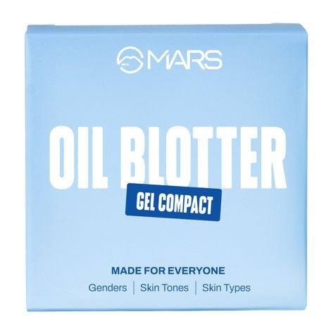 MARS Oil Blotter Gel Compact for Poreless Matte Finish | Oil Control | 5 g - Image 3