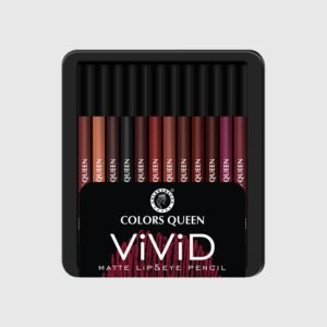 Colors Queen Vivid Matte Lip & Eye Pencil Set | Variant A